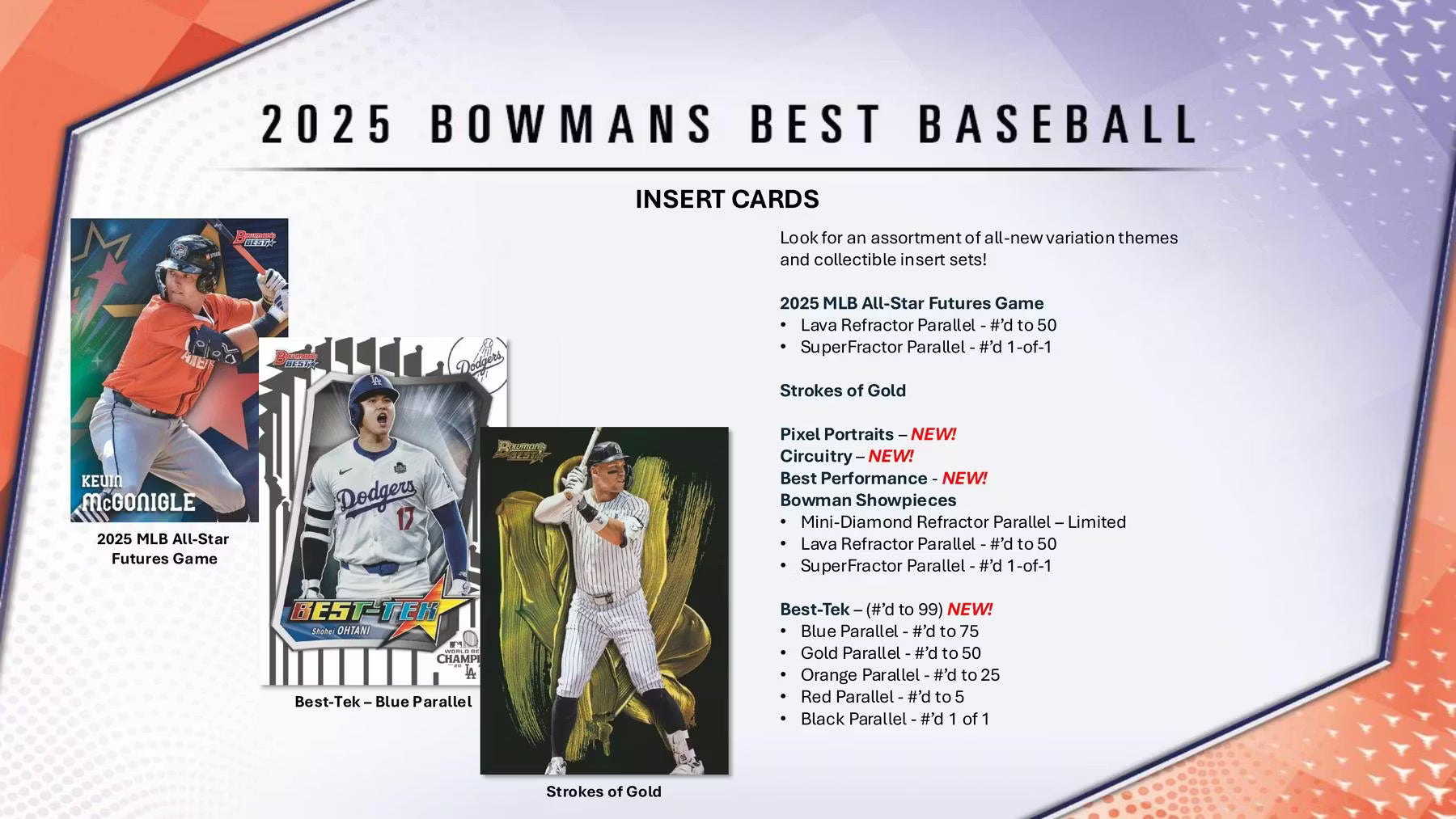 2025 Topps Bowman Best Baseball Hobby Trading Cards