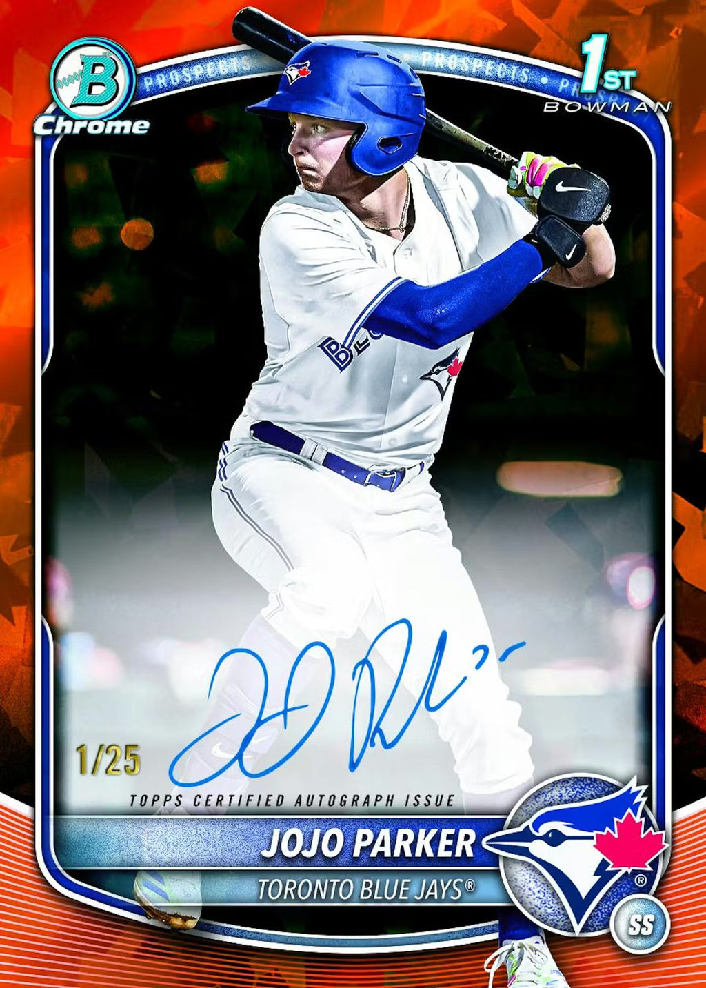 2025 Topps Bowman Draft Baseball Sapphire Trading Cards