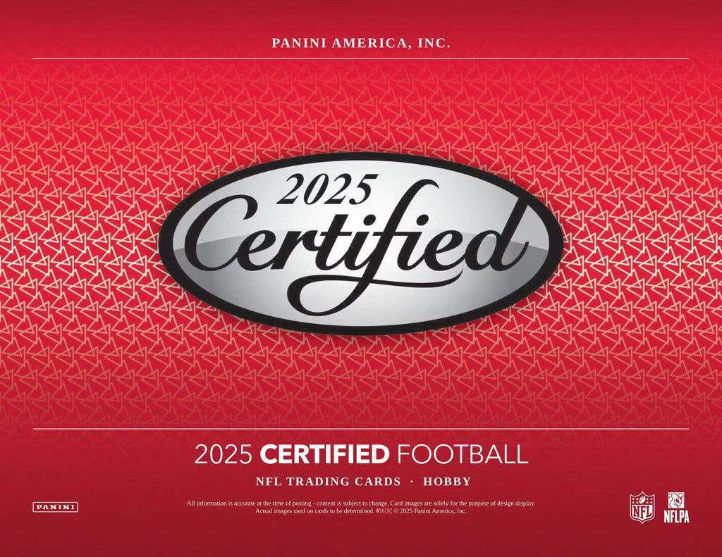 2025 Panini Certified Football Hobby Trading Cards