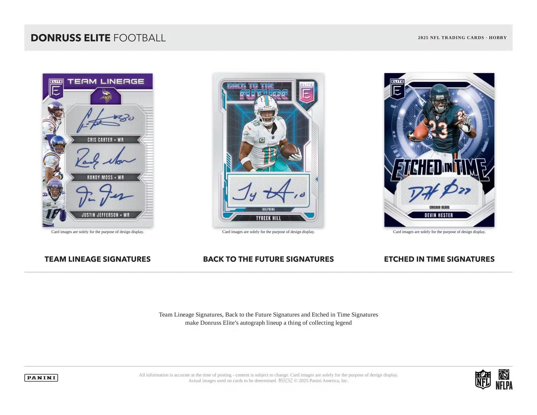 2025 Panini Donruss Elite Football Hobby Trading Cards