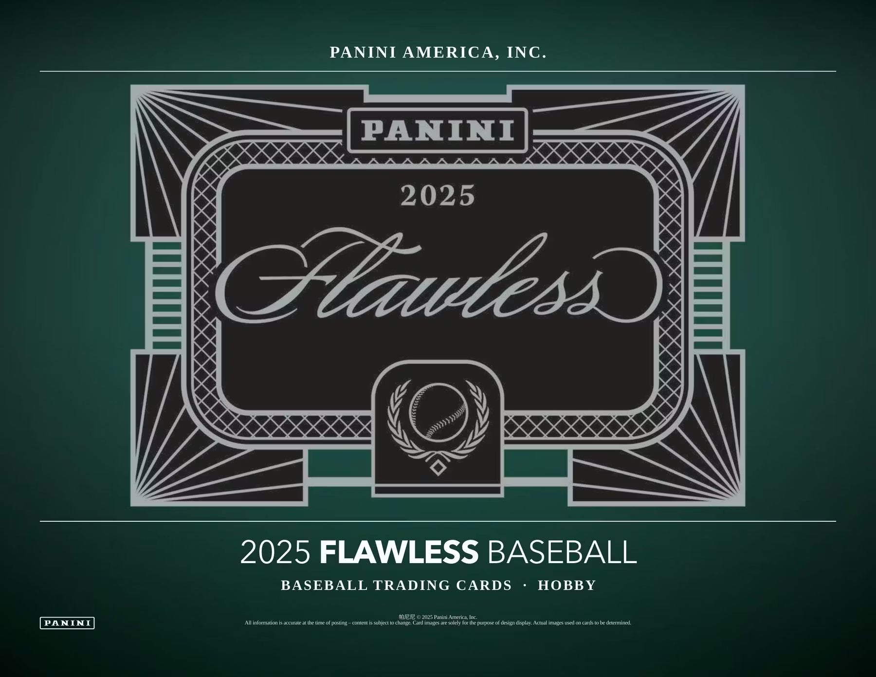2025 Panini Flawless Baseball Hobby Trading Cards