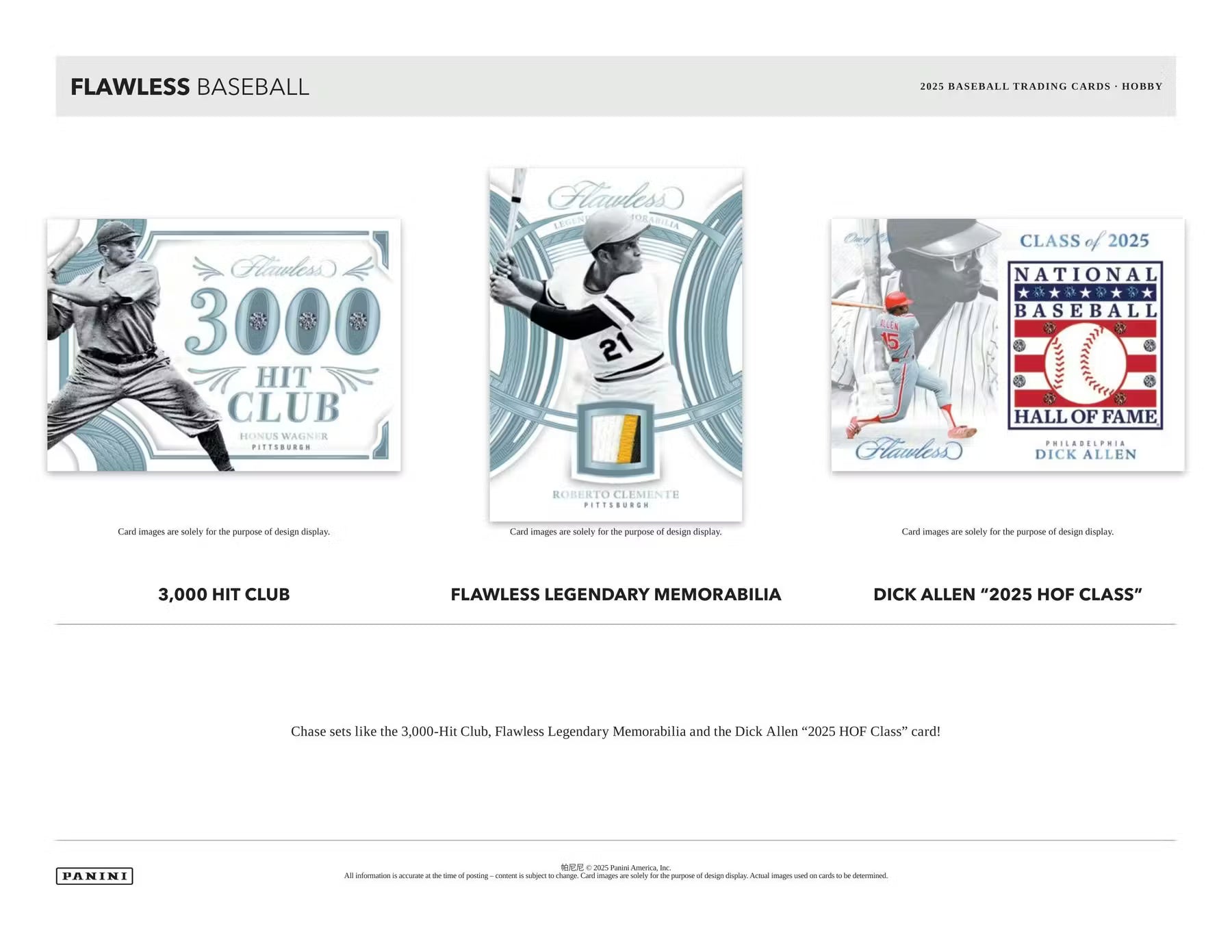 2025 Panini Flawless Baseball Hobby Trading Cards