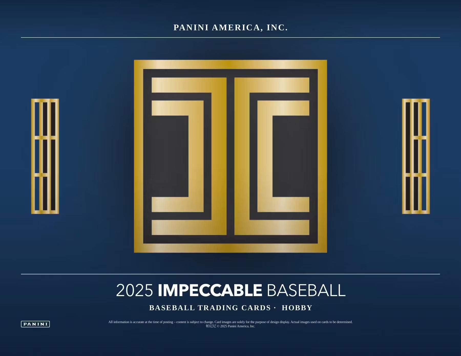 2025 Panini Impeccable Baseball Hobby Trading Cards