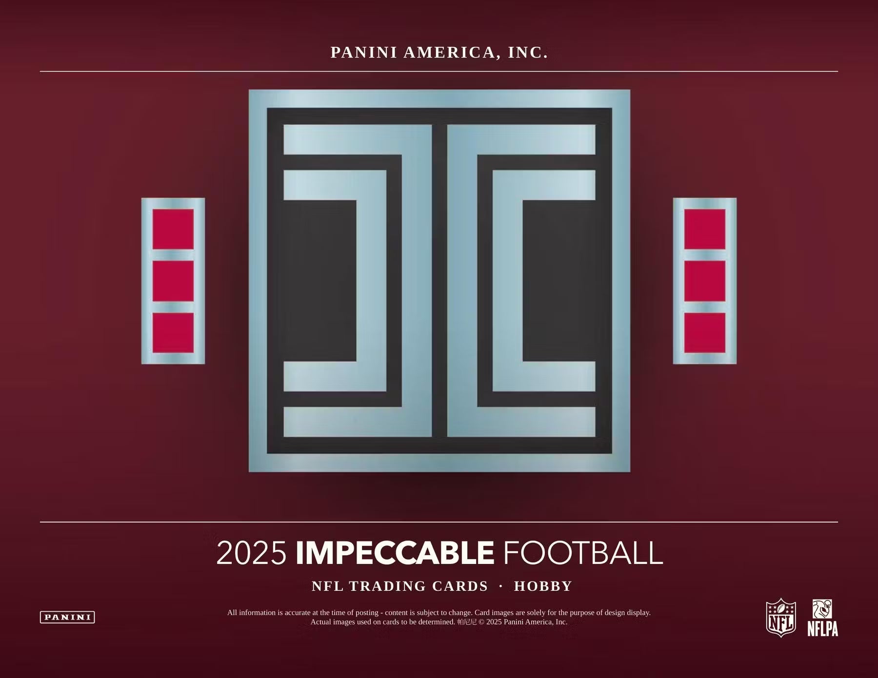 2025 Panini Impeccable Football Hobby Trading Cards