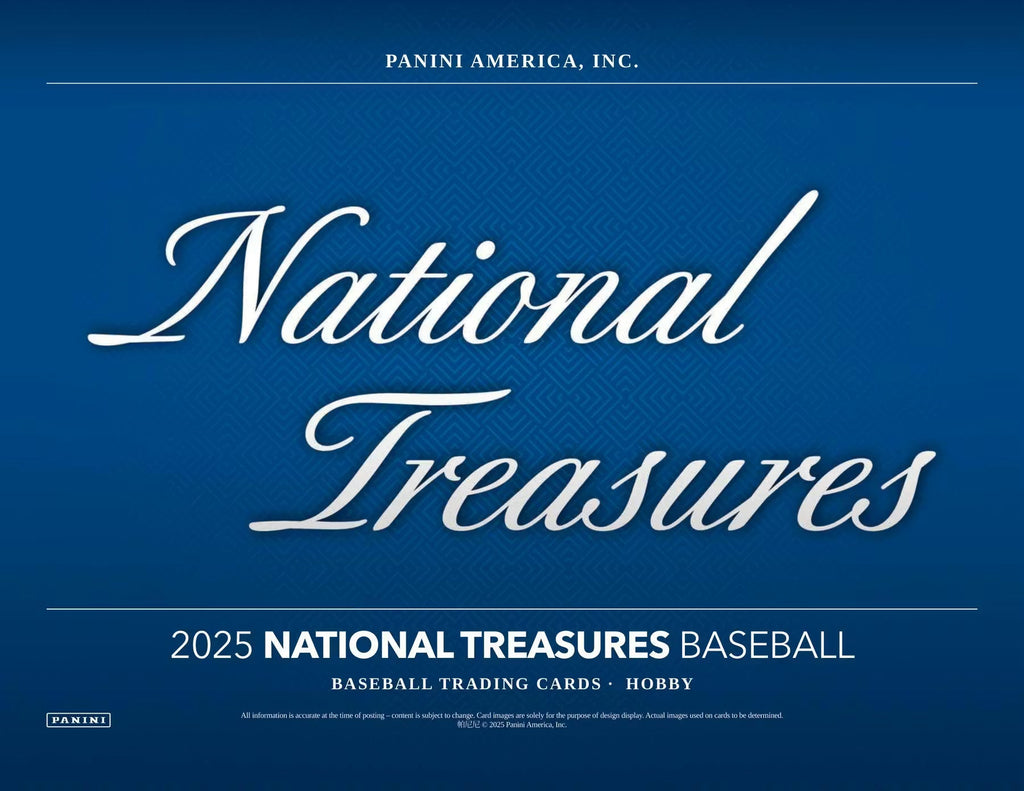 2025 Panini National Treasures Baseball Trading Cards