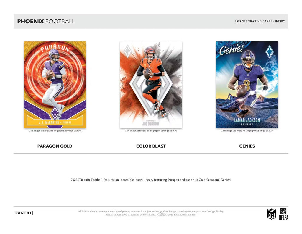 2025 Panini Phoenix Football Hobby Trading Cards