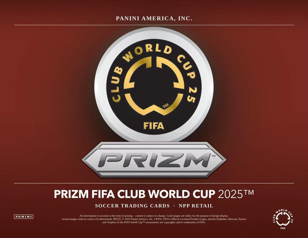 2025 Panini Prizm FIFA World Cup Soccer Mega Trading Cards