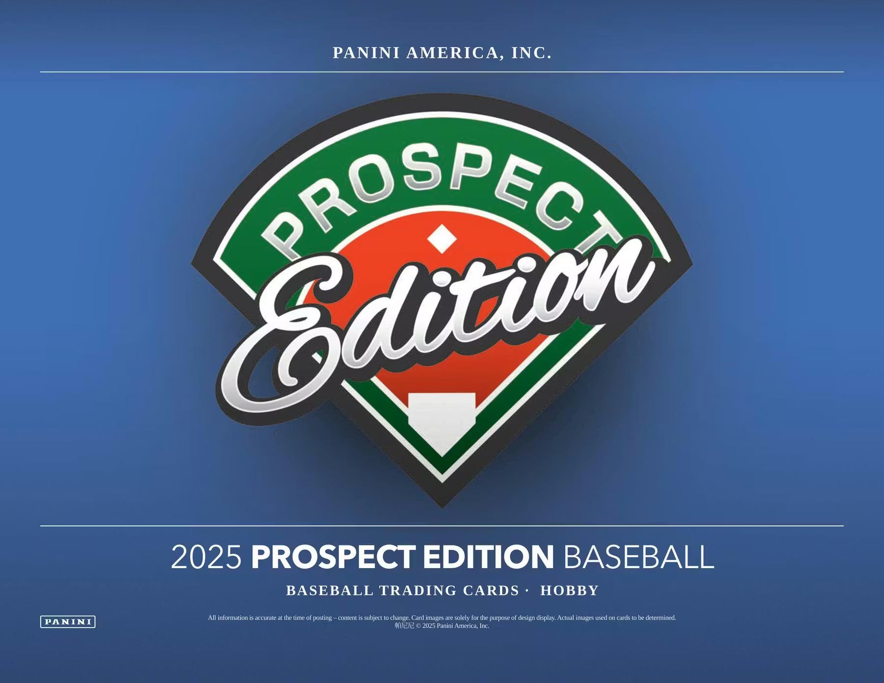 2025 Panini Prospect Edition Baseball Hobby Trading Cards
