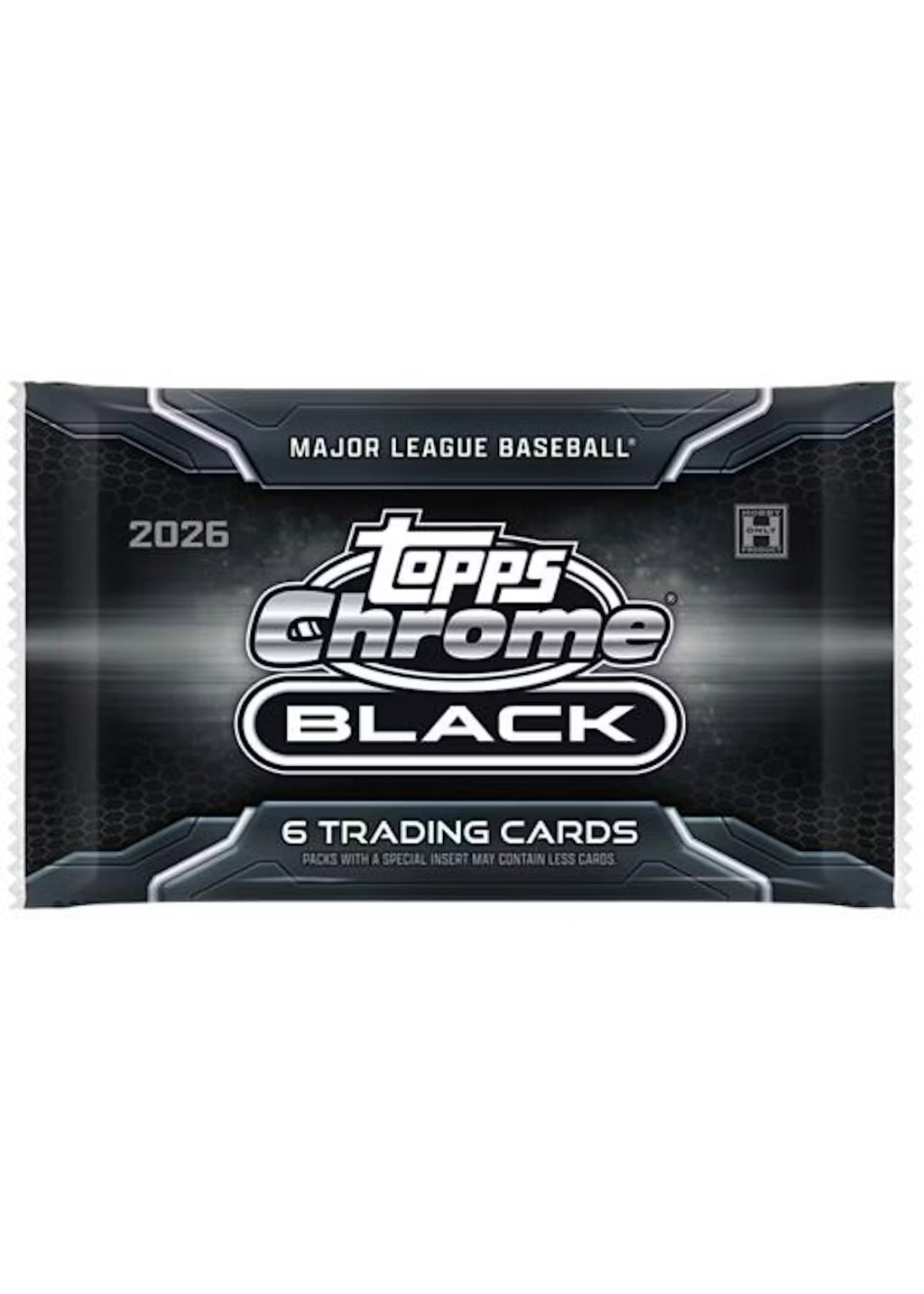 2026 Topps Chrome Black Baseball Hobby Trading Cards