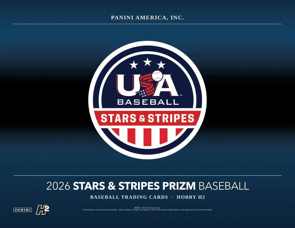 2026 Panini USA Stars & Stripes Prizm Baseball H2 Trading Cards