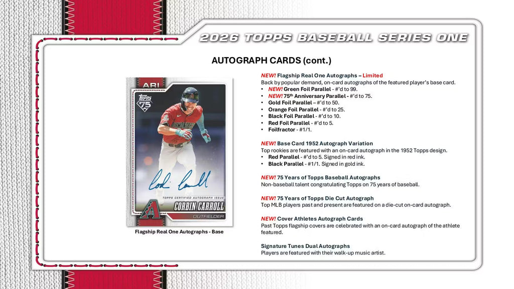 2026 Topps Series 1 Baseball Hobby Trading Cards LV
