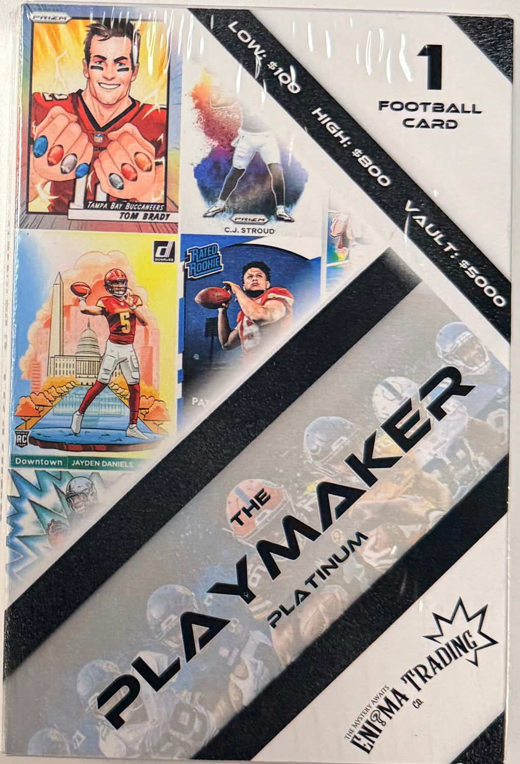 Enigma Playmakers Football Trading Cards