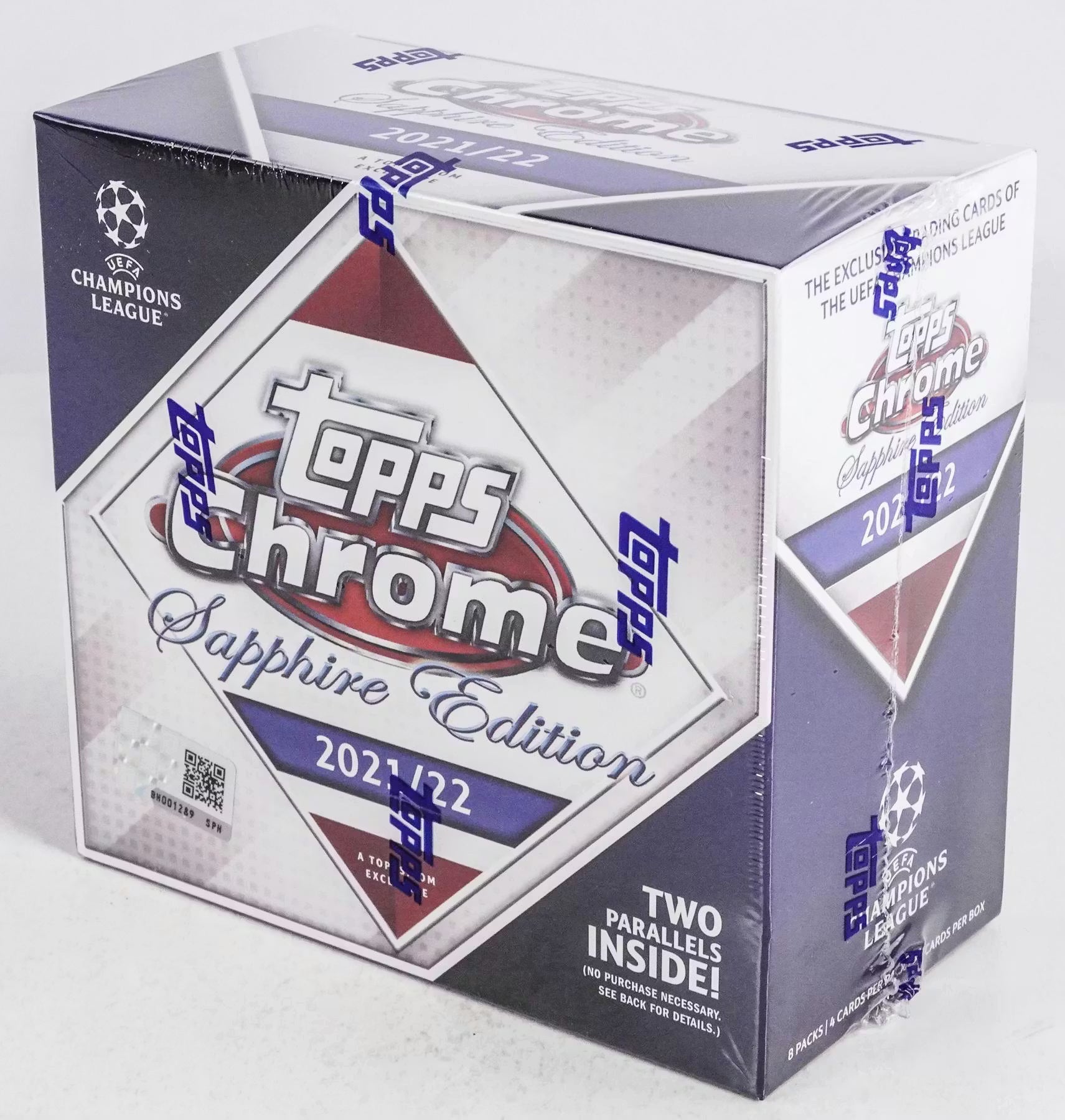 2021-22 Topps Chrome UEFA Champions League Collection Sapphire Trading Cards LV