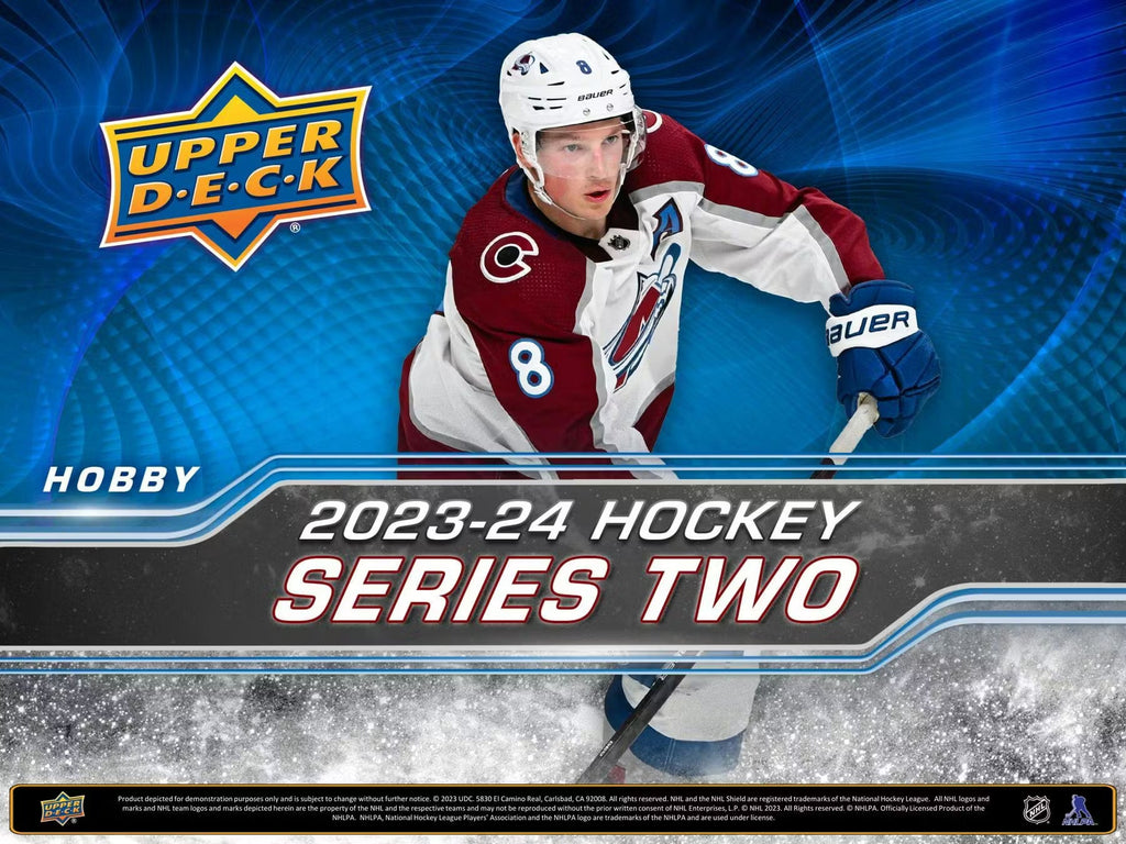 2023-24 Upper Deck Series 2 Hockey Hobby Trading Cards
