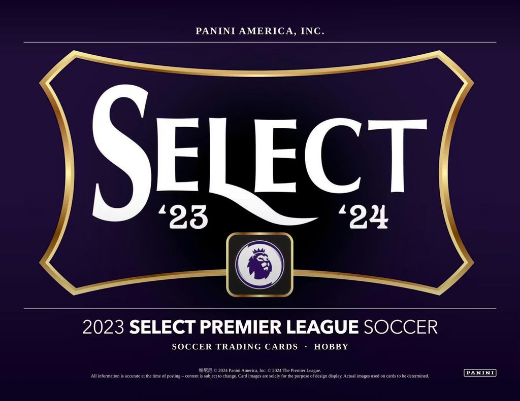 2023-24 Panini Select Soccer Premier League Hobby Trading Cards