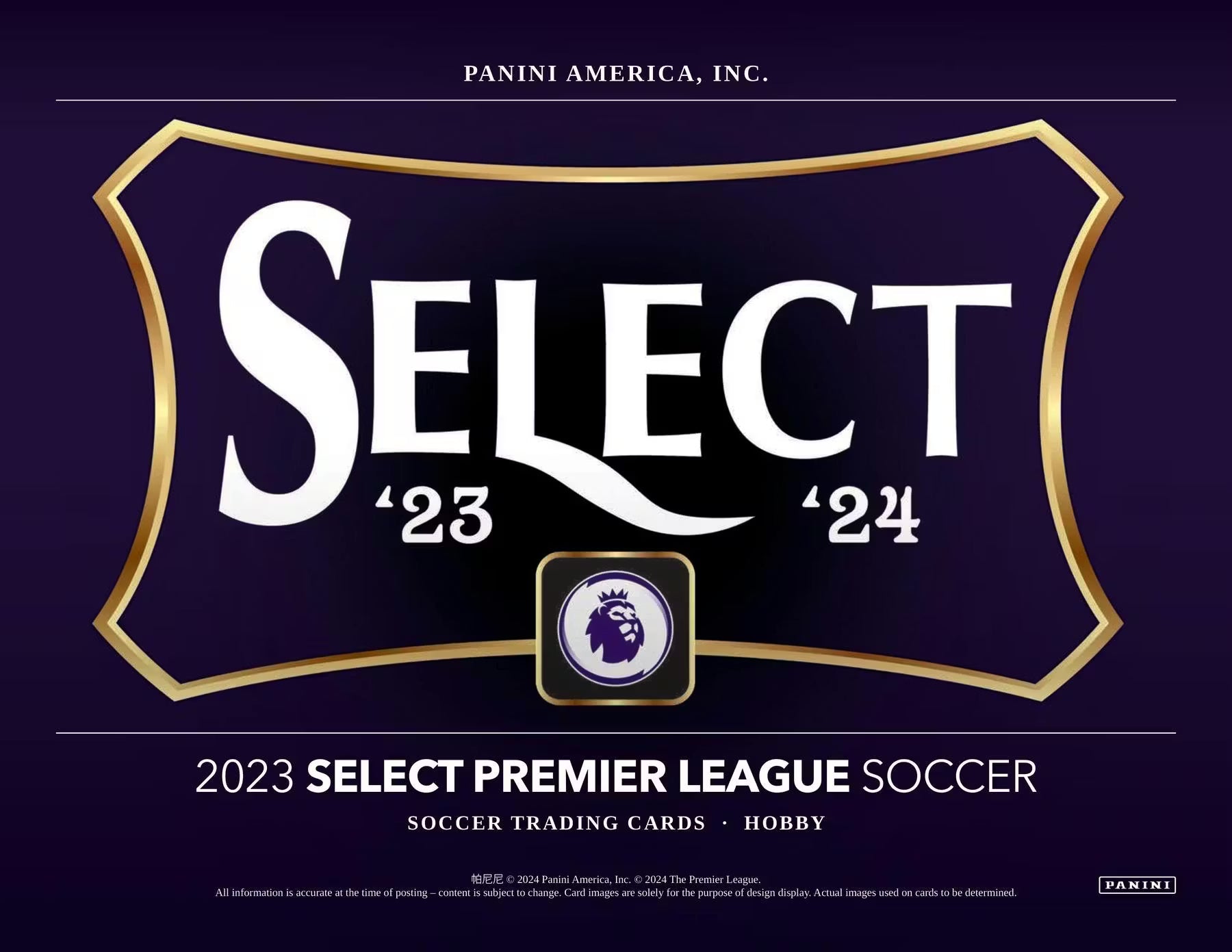 2023-24 Panini Select Soccer Premier League Hobby Trading Cards