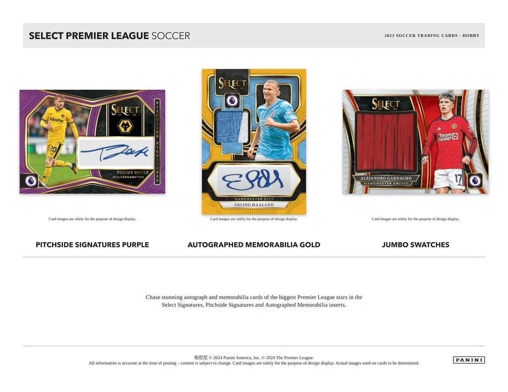 2023-24 Panini Select Soccer Premier League Hobby Trading Cards