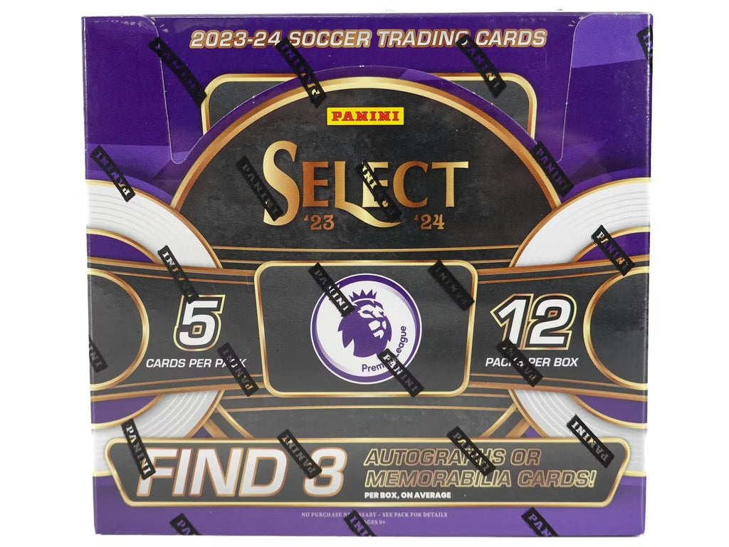 2023 24 Panini Select Soccer EPL Hobby Trading Cards