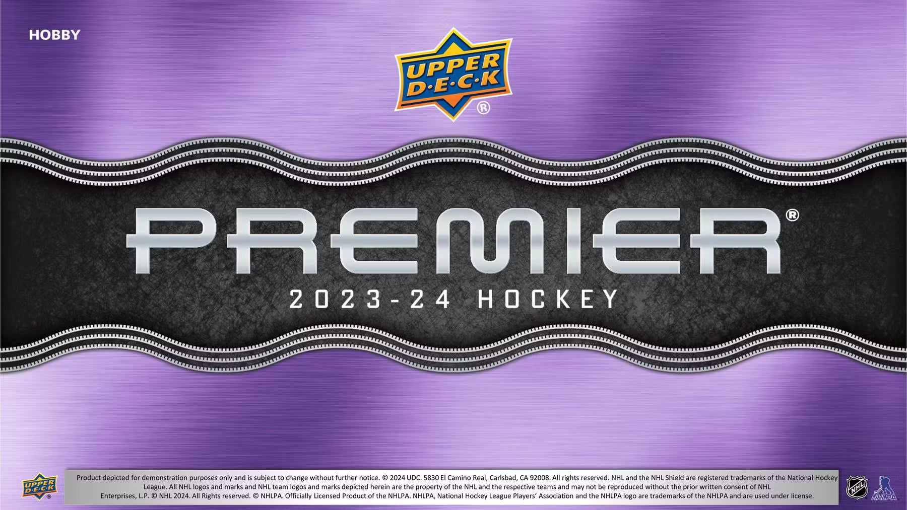 2023-24 Upper Deck Premier Hockey Hobby Trading Cards