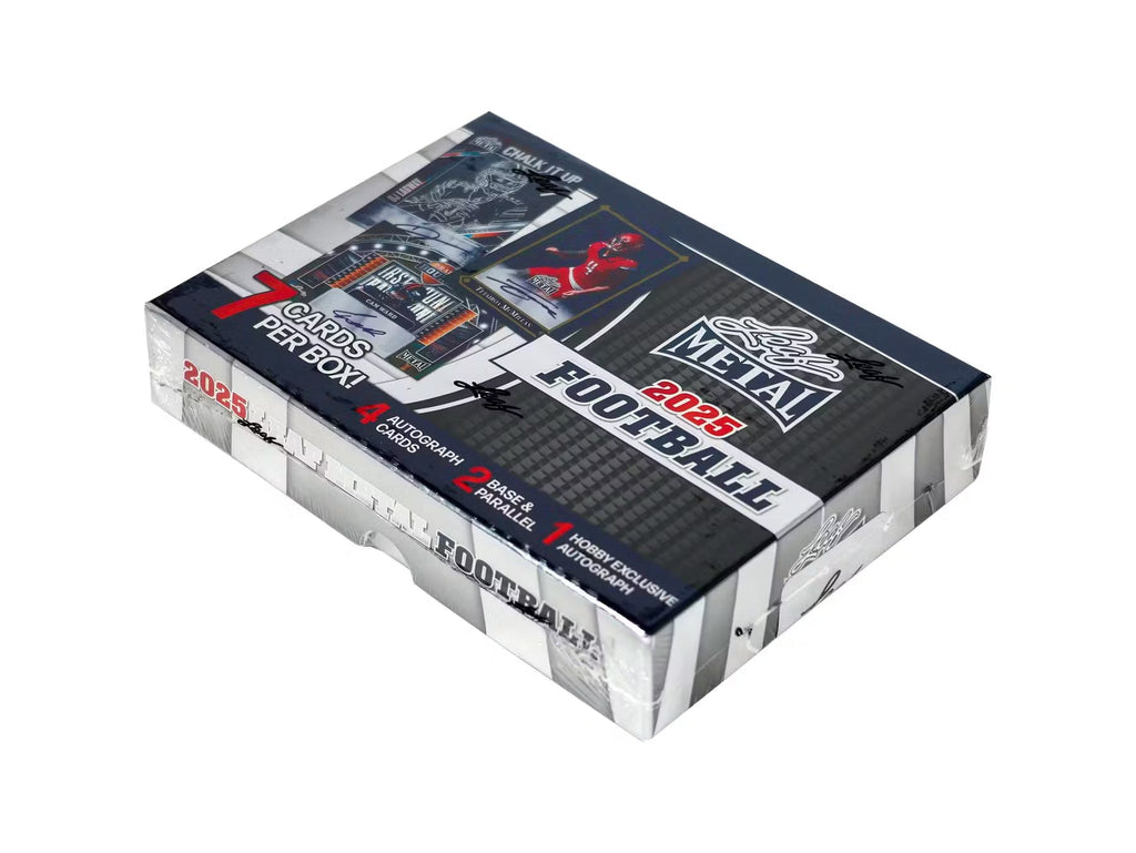 2025 Leaf Metal Football Jumbo Trading Cards