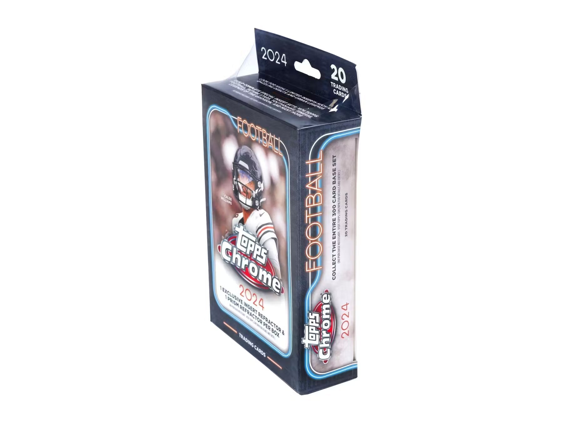 2024 Topps Chrome Football Hanger Trading Cards