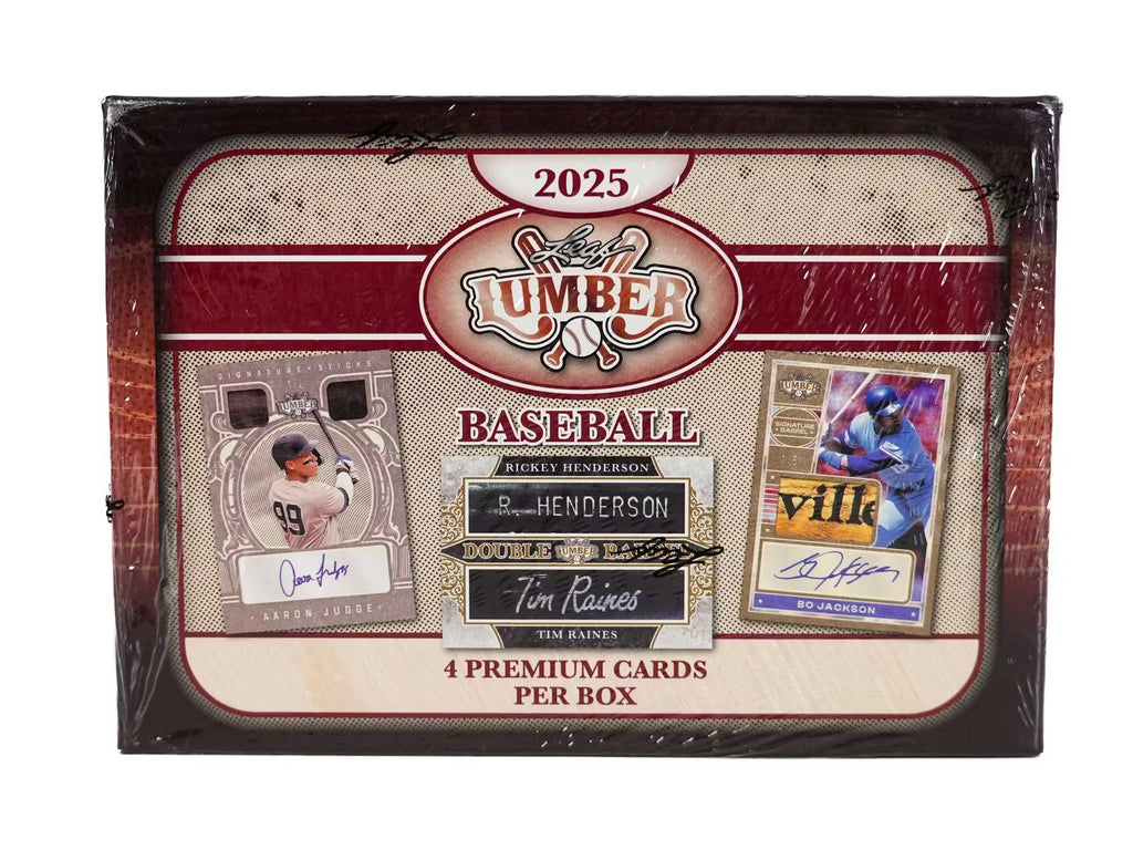 2025 Leaf Lumber Baseball Hobby Trading Cards
