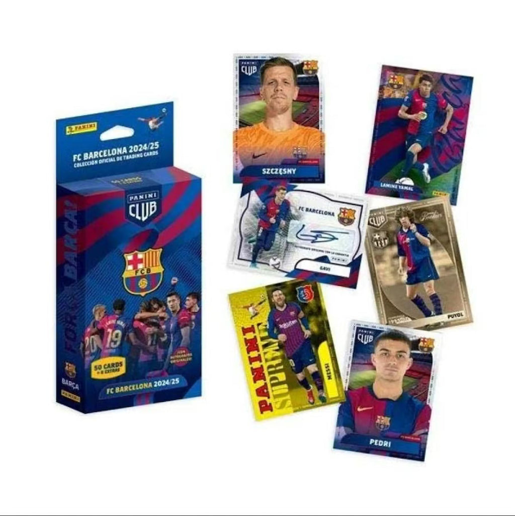 2024-25 Panini FC Barcelona Soccer Hanger Trading Cards