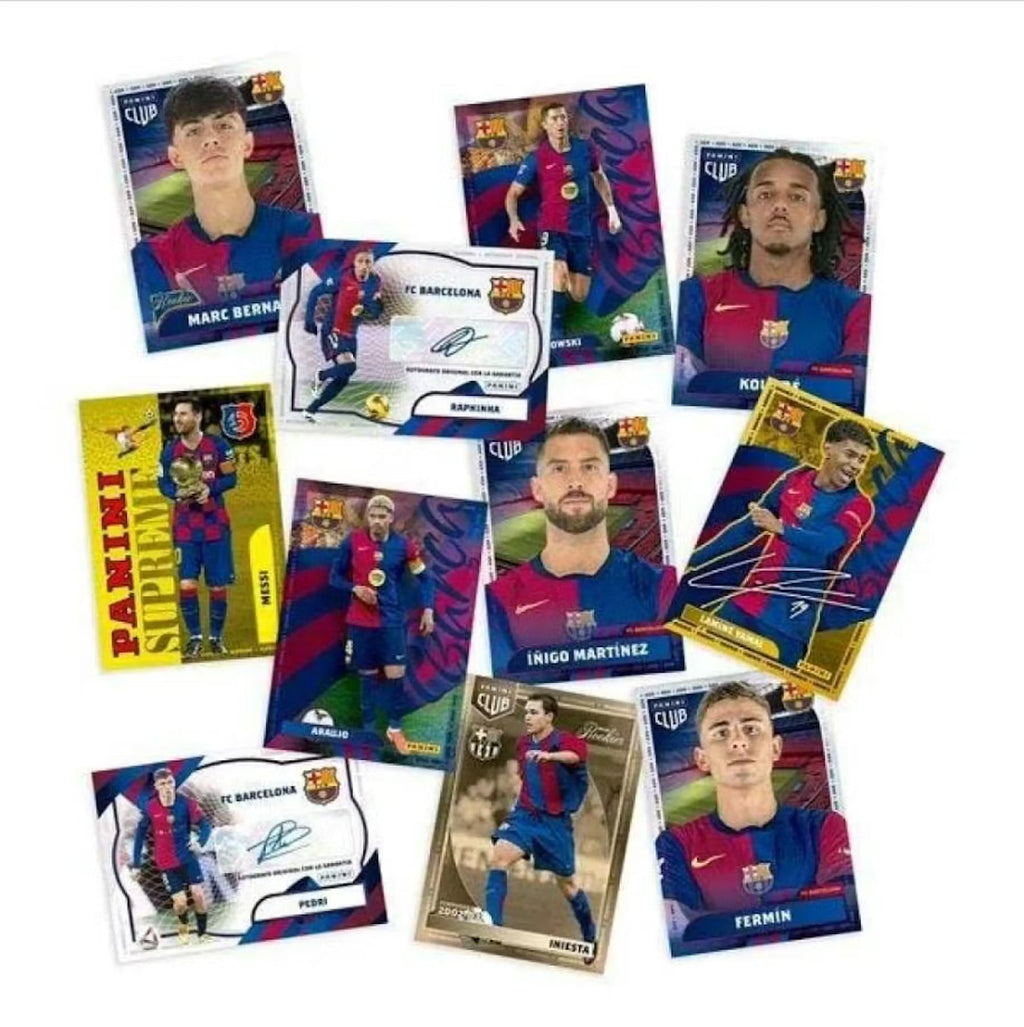 2024-25 Panini FC Barcelona Soccer Hanger Trading Cards