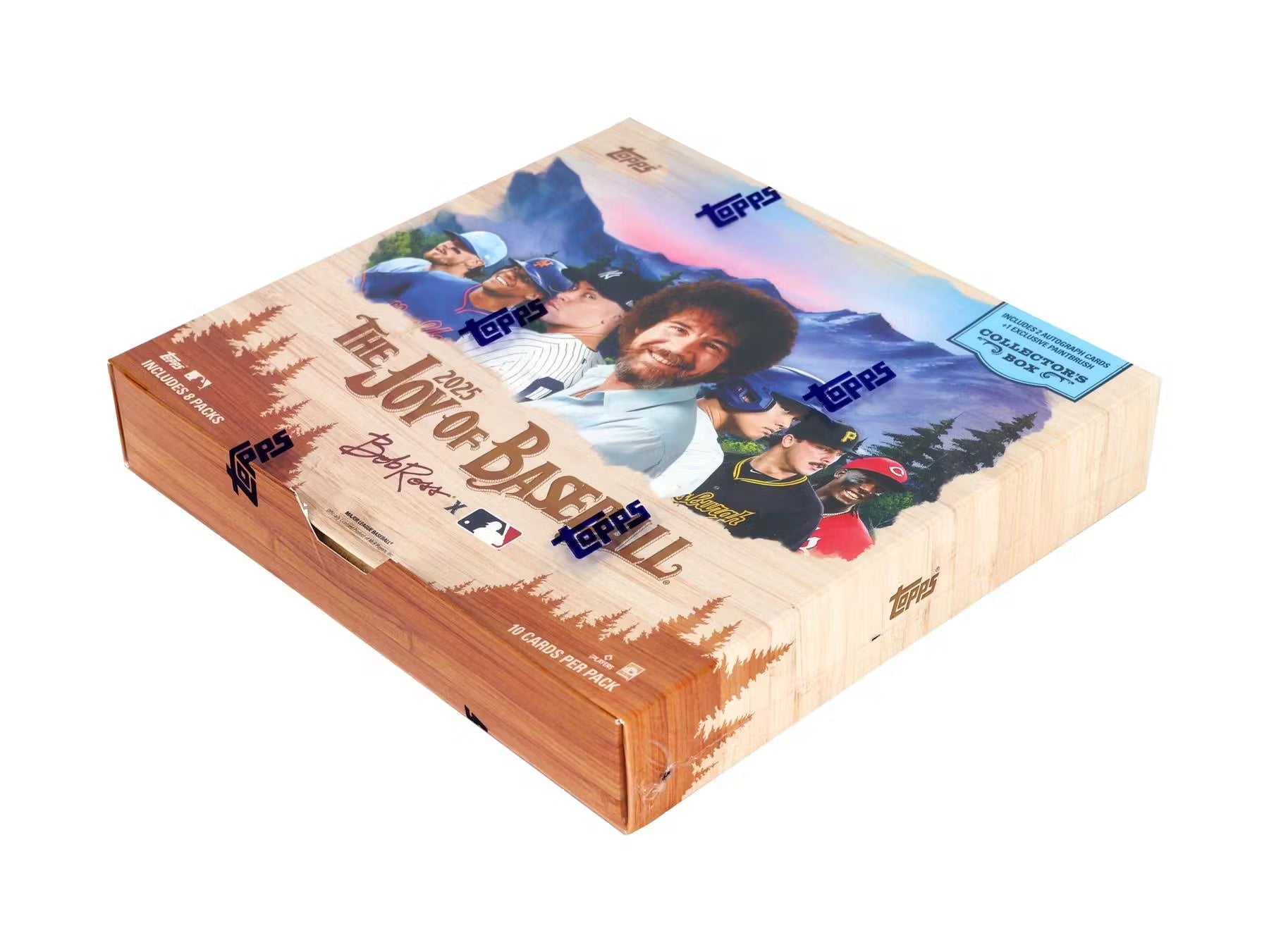 2025 Topps x Bob Ross The Joy of Baseball Collectors Edition Trading Cards