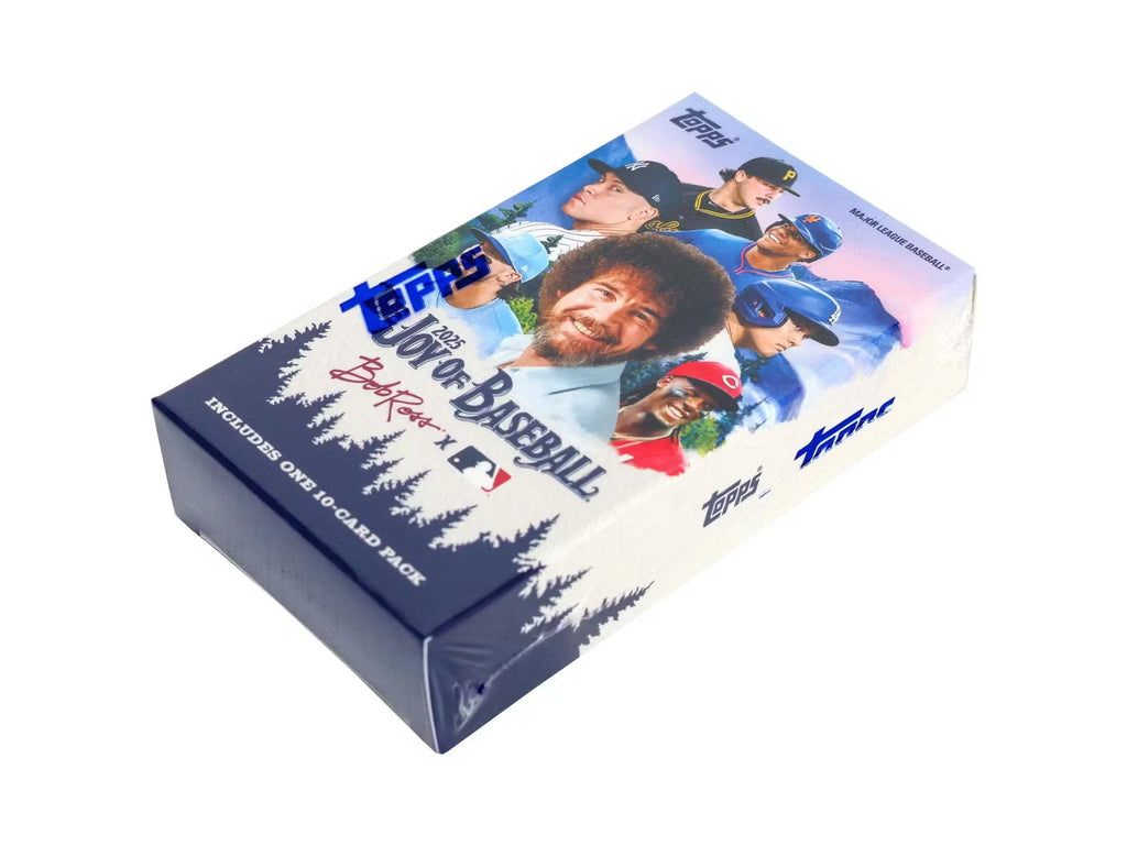 2025 Topps x Bob Ross The Joy of Baseball Happy Little Box Trading Cards