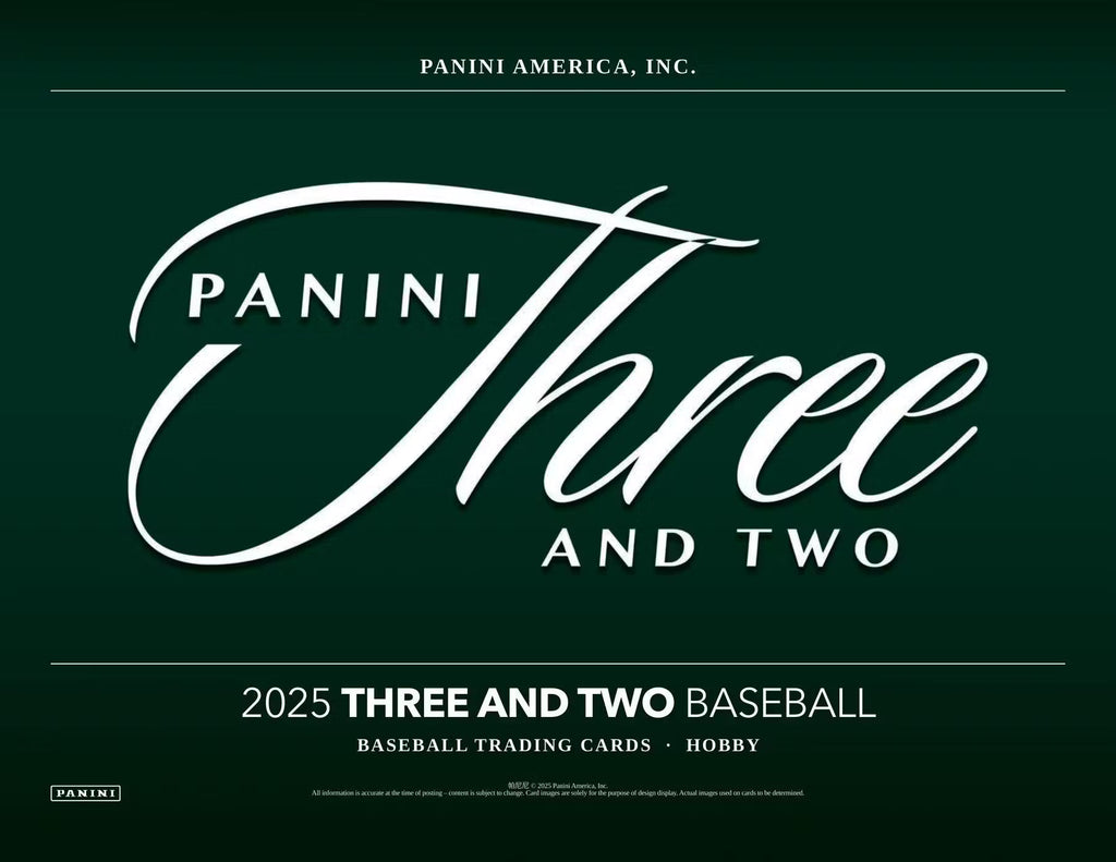 2025 Panini Three and Two Baseball Hobby Trading Cards