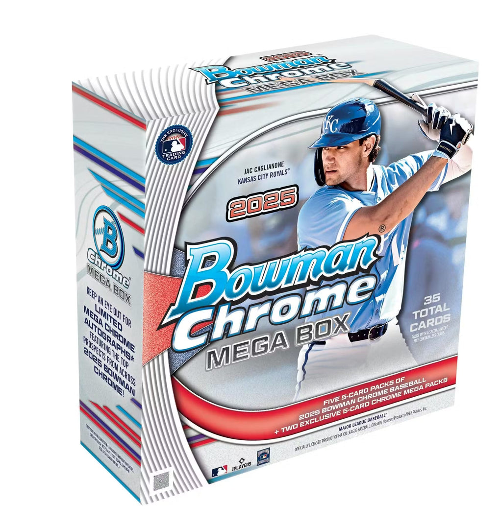 2025 Topps Bowman Chrome Baseball Mega Trading Cards