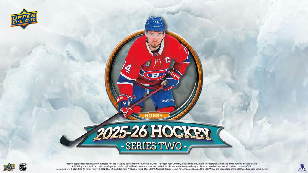 2025-26 Upper Deck Series 2 Hockey Hobby Trading Cards