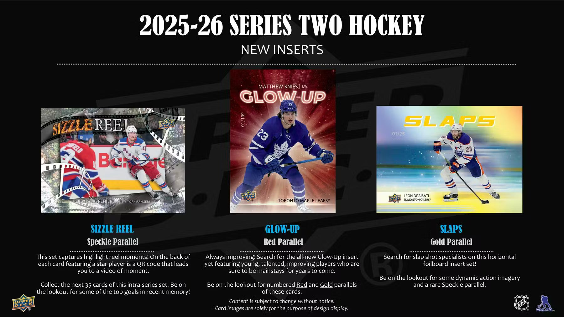 2025-26 Upper Deck Series 2 Hockey Hobby Trading Cards