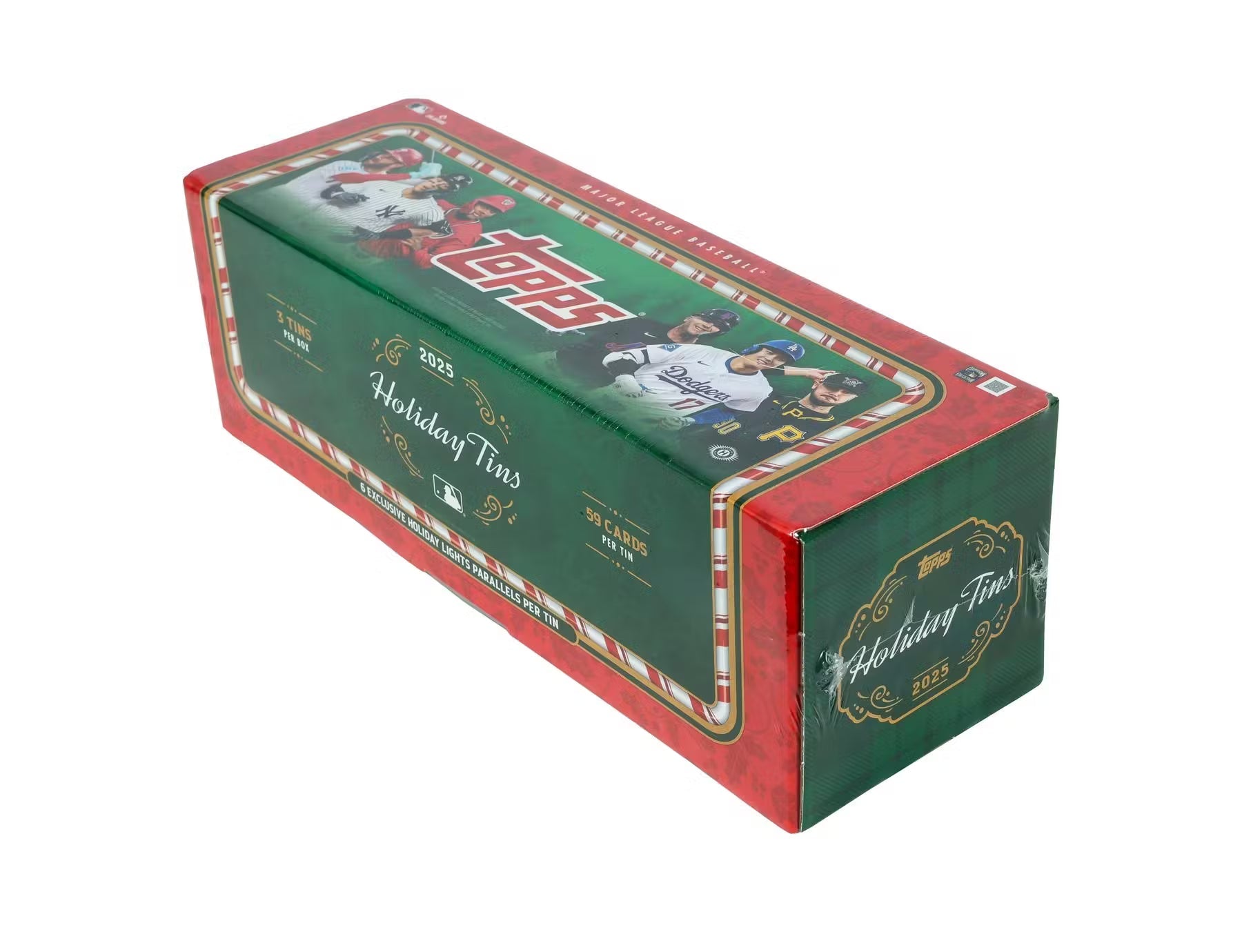 2025 Topps Baseball Holiday Tin Trading Cards
