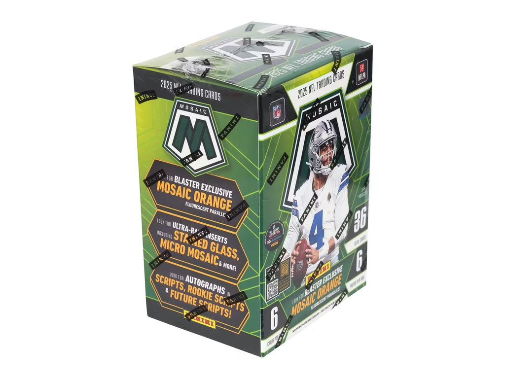 2025 Panini Mosaic Football Blaster Trading Cards