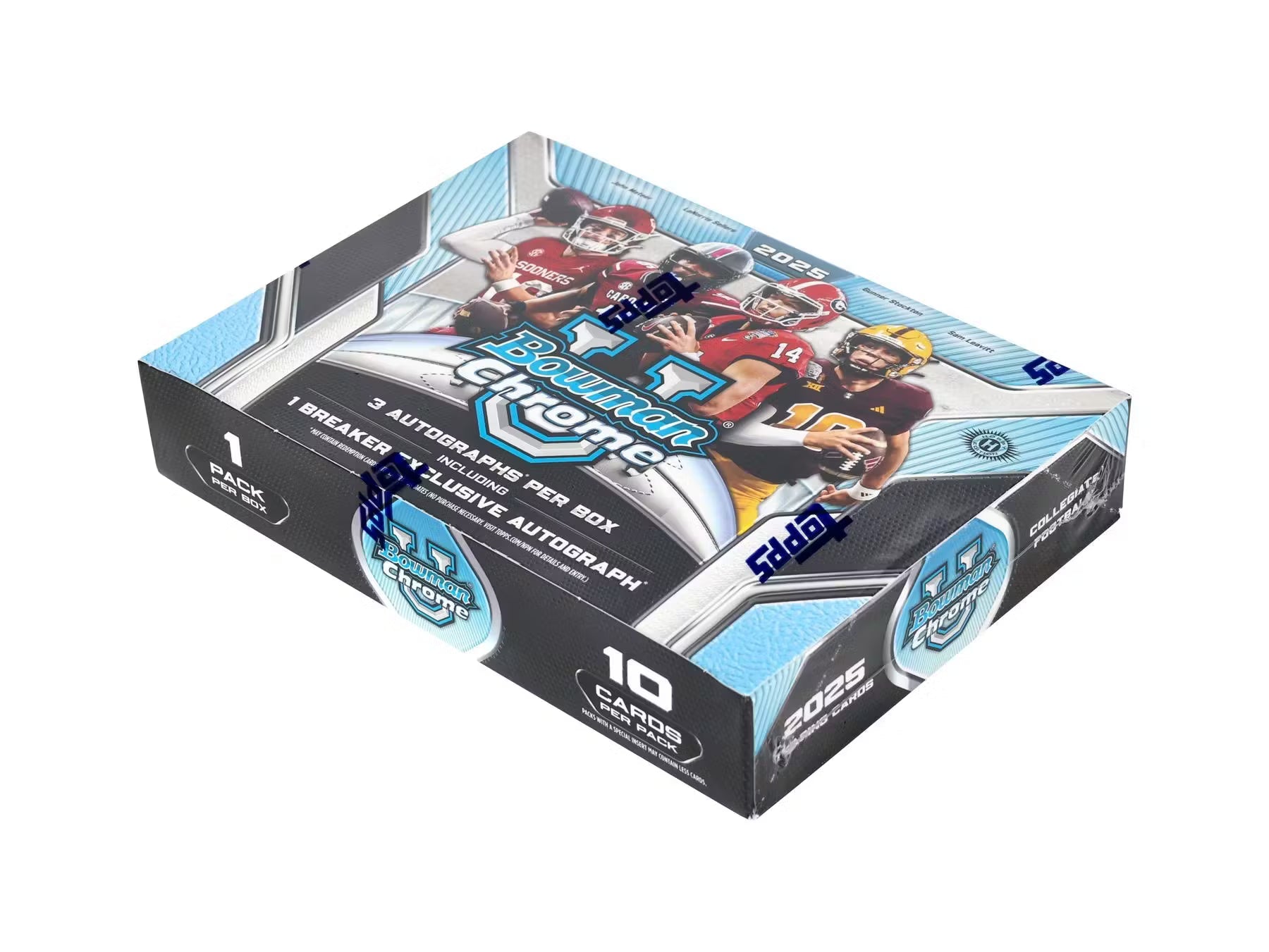 2025 Topps Bowman University Chrome Football Breaker Delight Trading Cards