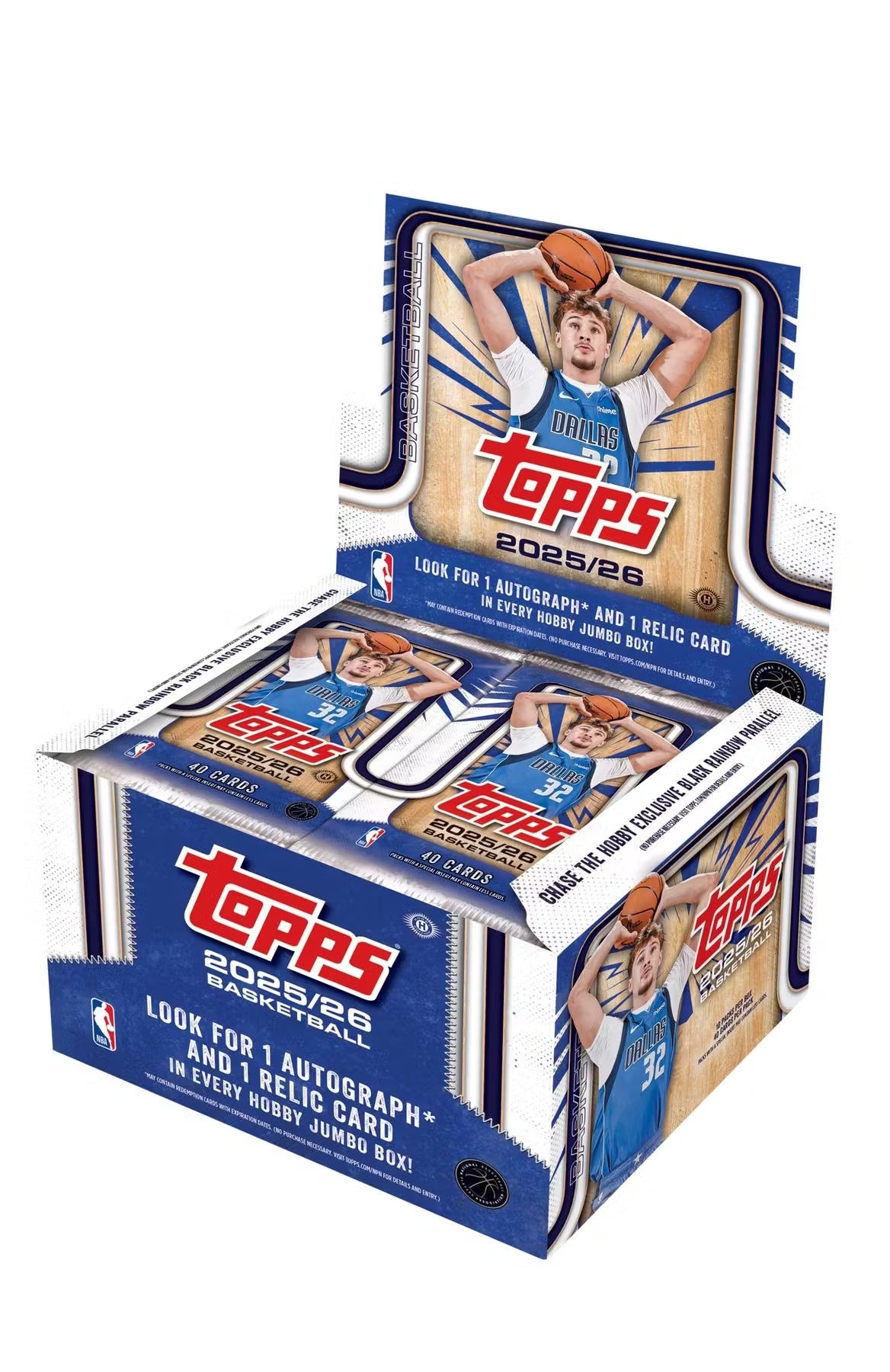 2025-26 Topps Basketball Jumbo Trading Cards