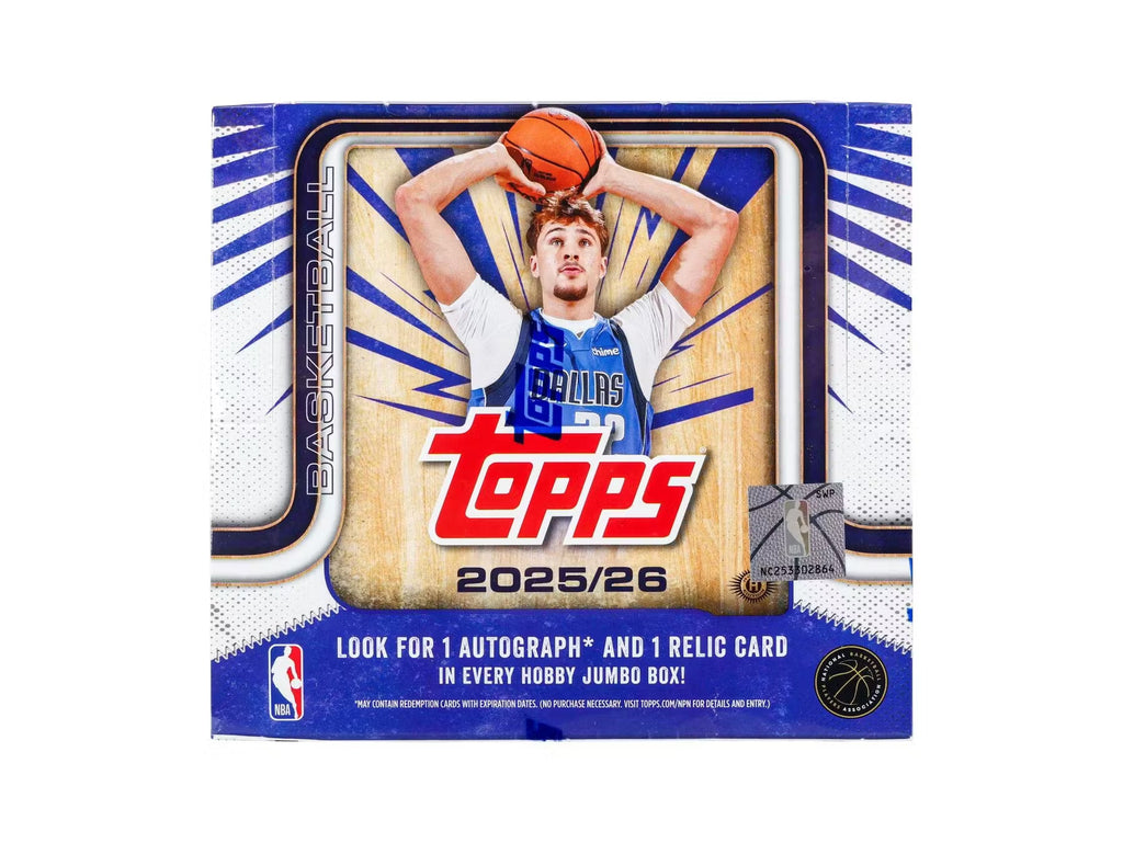 2025-26 Topps Basketball Jumbo Trading Cards