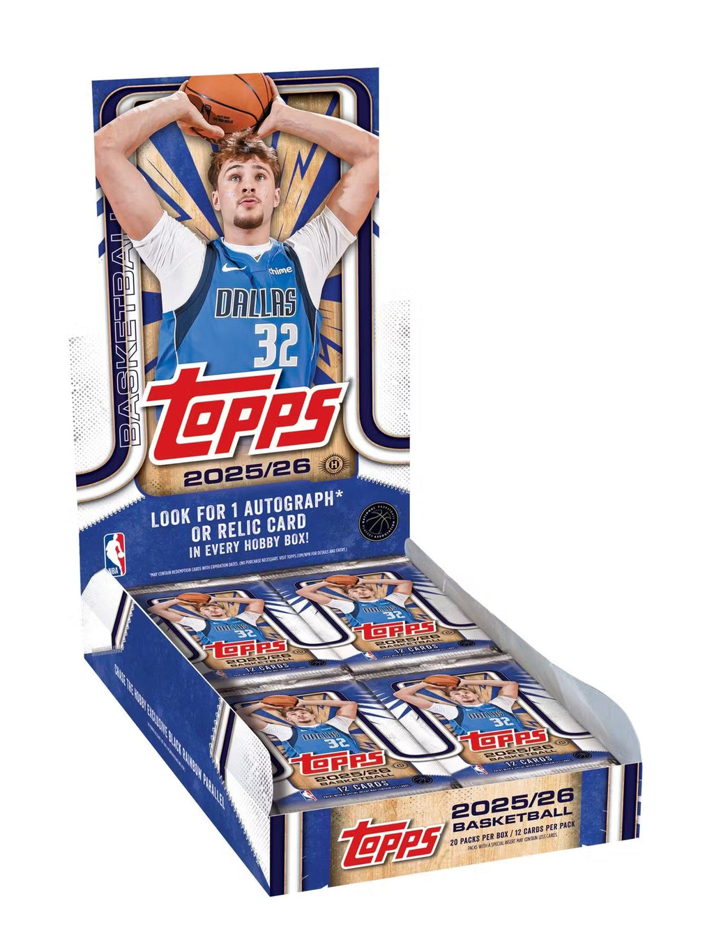 2025-26 Topps Basketball Hobby Trading Cards