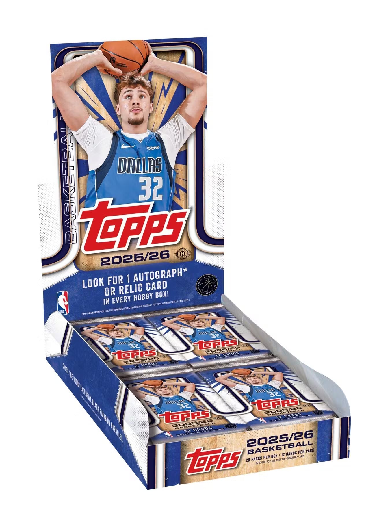 2025-26 Topps Basketball Hobby Trading Cards