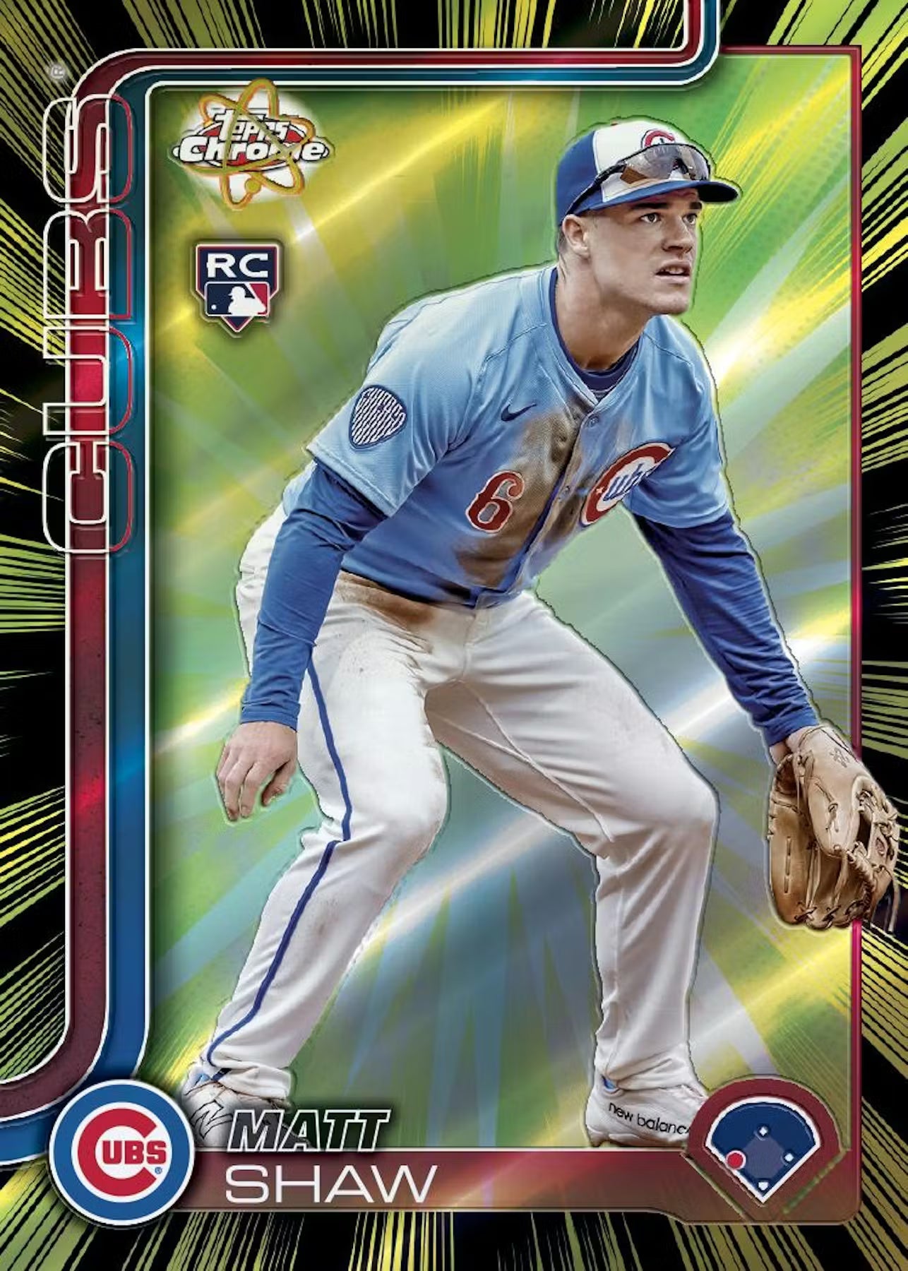 2025 Topps Chrome Baseball Updated Series Jumbo Trading Cards