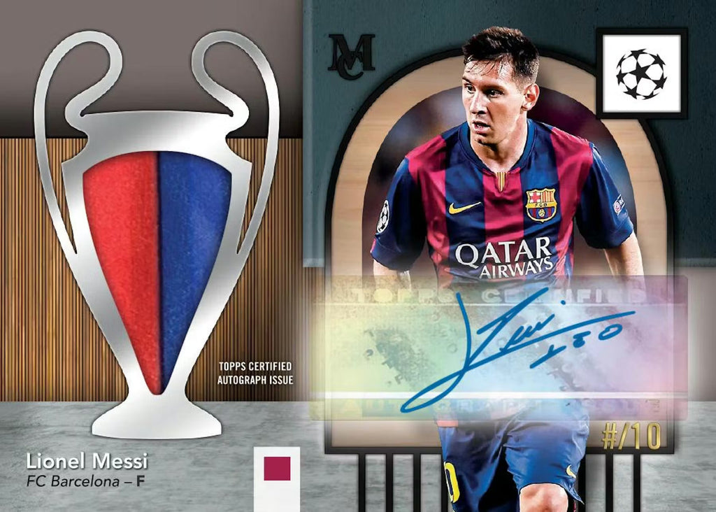 2025 Topps UEFA Club Competitions Museum Collection Soccer Hobby Trading Cards