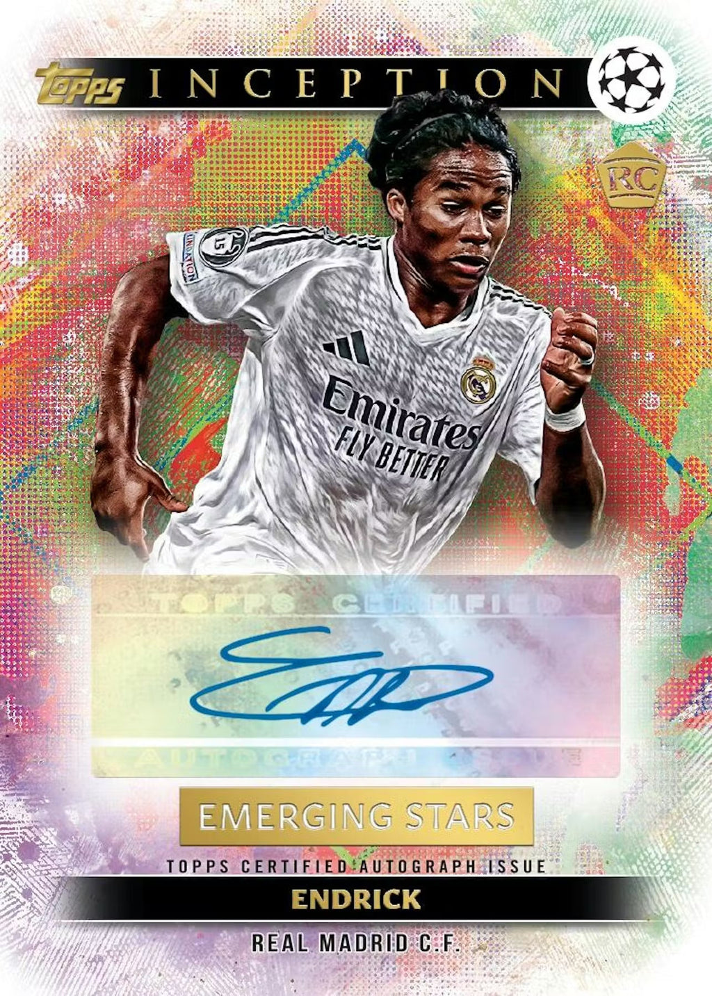 2024-25 Topps Inception Soccer UEFA Club Competitions Trading Cards