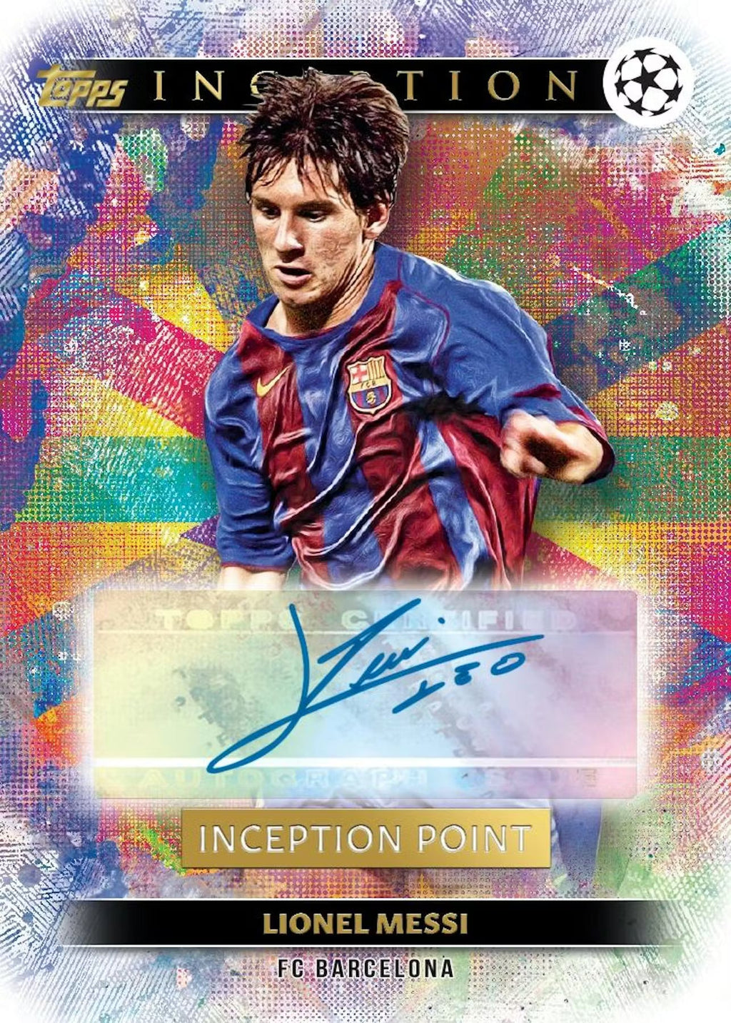 2024-25 Topps Inception Soccer UEFA Club Competitions Trading Cards