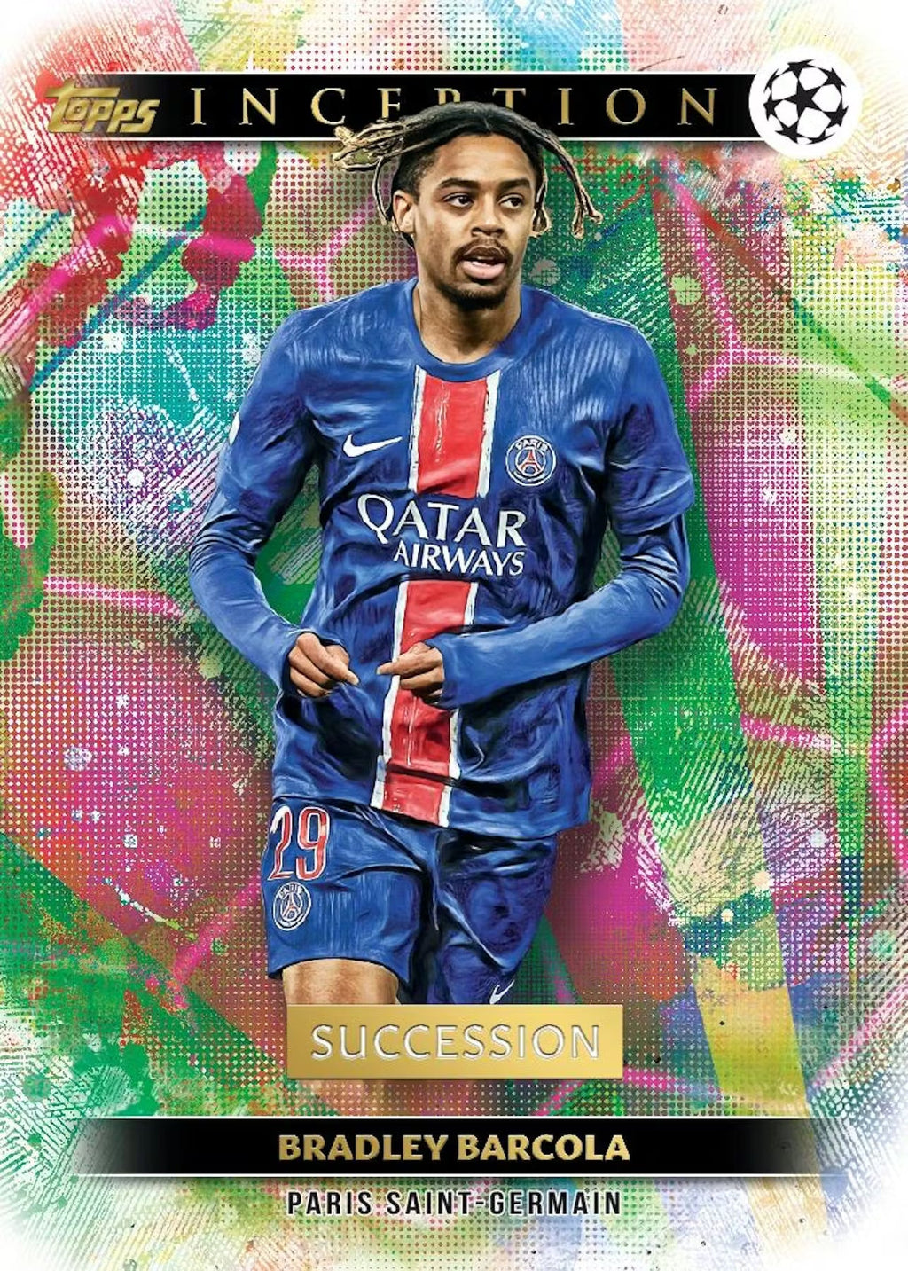 2024-25 Topps Inception Soccer UEFA Club Competitions Trading Cards