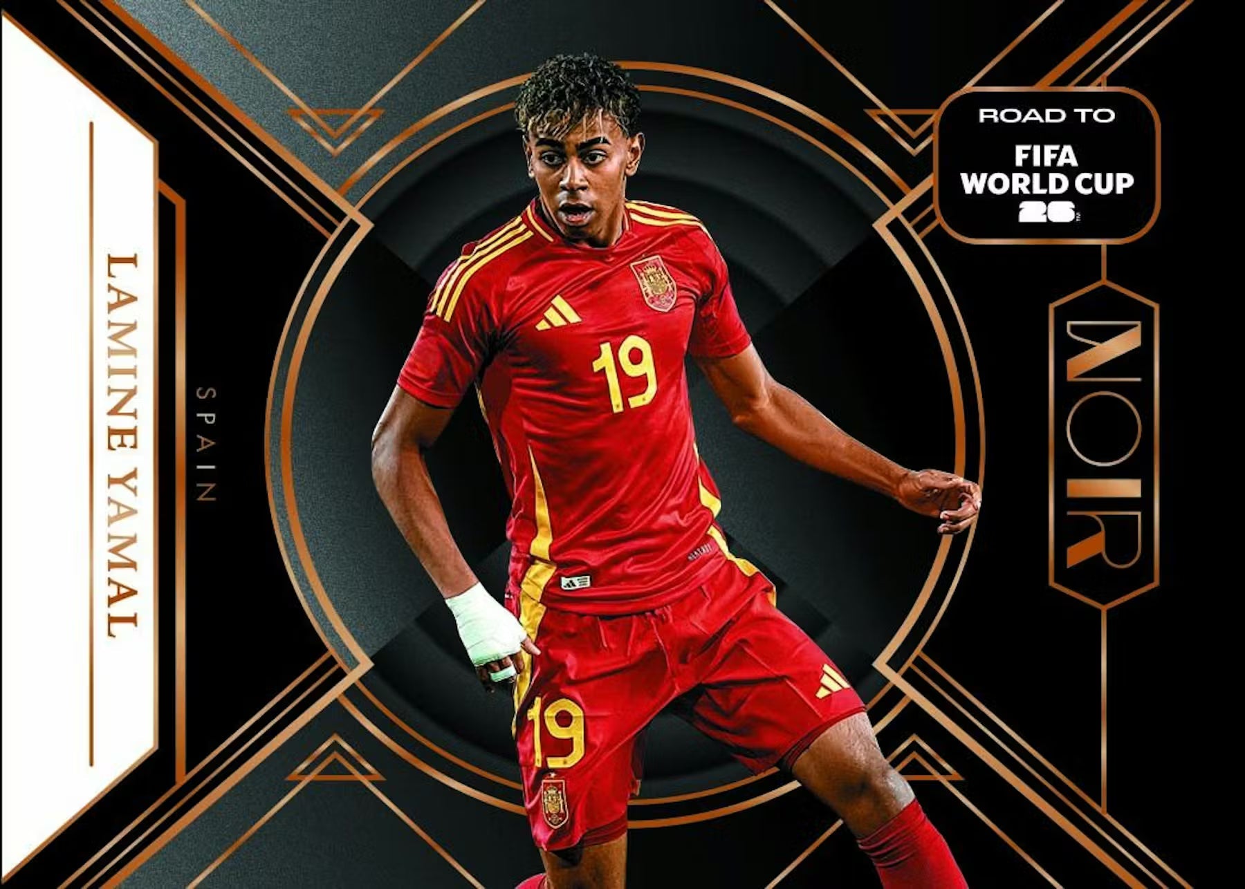 2025-26 Panini Noir Soccer Road to FIFA World Cup Hobby Trading Cards