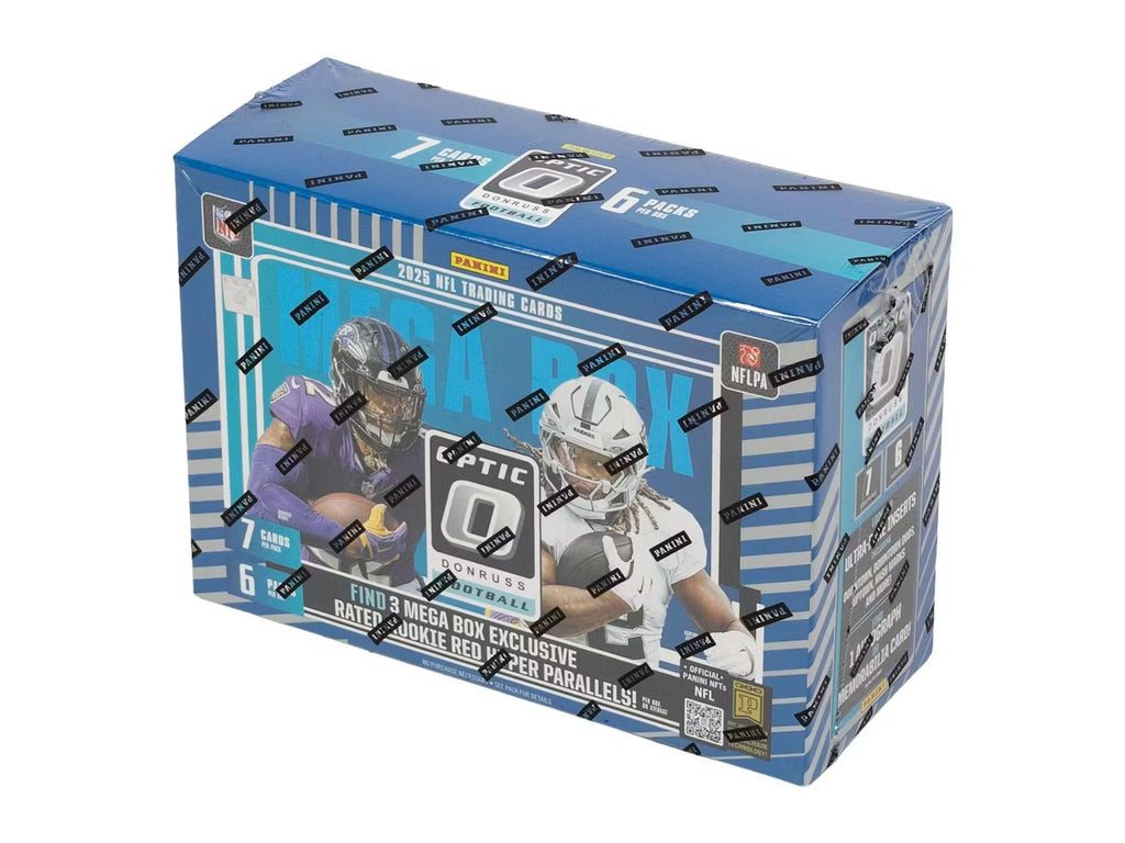 2025 Panini Donruss Optic Football Hobby Mega Trading Cards