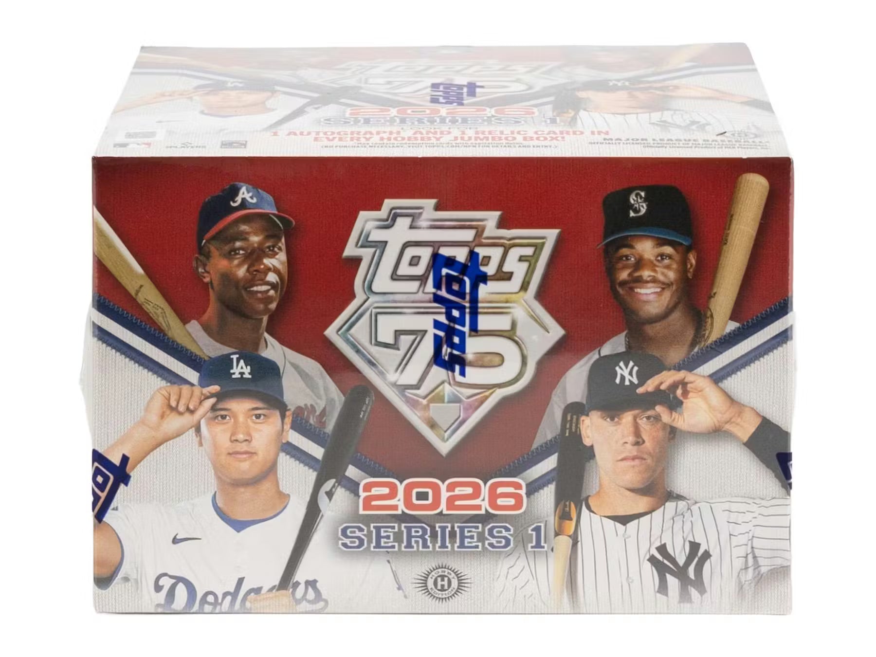 2026 Topps Series 1 Baseball Hobby Jumbo Trading Cards