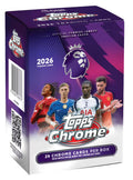 2026 Topps Chrome Premier League EPL Blaster Trading Cards